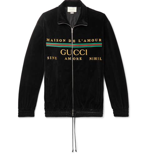 gucci logo sweatshirt|Gucci logo velvet sweatshirt.